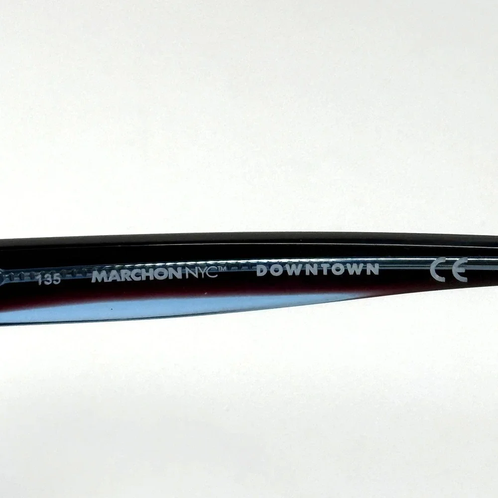 Marchon Downtown Cornelia 215 Eyeglasses Frame Only 52-16-135 Blue Tortoise Med‎